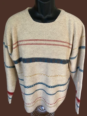NY&CO New York & Company Women's Large Wool Acrylic Blend Knit Sweater - Image 1 of 4
