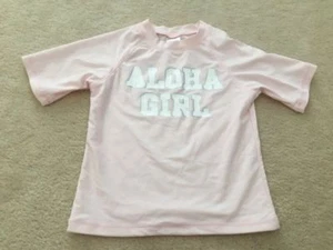 Mädchen ALOHA GIrl Gr. 8 Rosa Badeshirt UV-Schutz Kurzarm Carter's - Bild 1 von 2