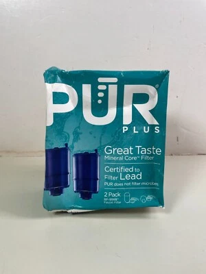 Pur Plus MineralClear Faucet Mount Replacement Filter (2-Pack) SEALED RF-9999 - Image 1 of 4