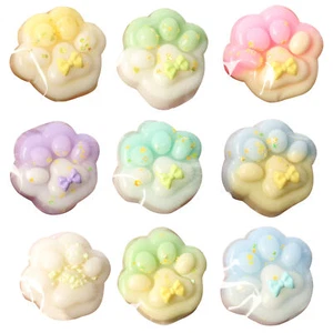 3pcs Squishy Cat Paw Squeeze Toy Stress Relief Soft Cat Paw Toy Fidget Toy Gift - Picture 1 of 15