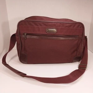 Samsonite Regina Burgundy Carry On Weekend Overnight Bag Adj. Shoulder Strap - Picture 1 of 13