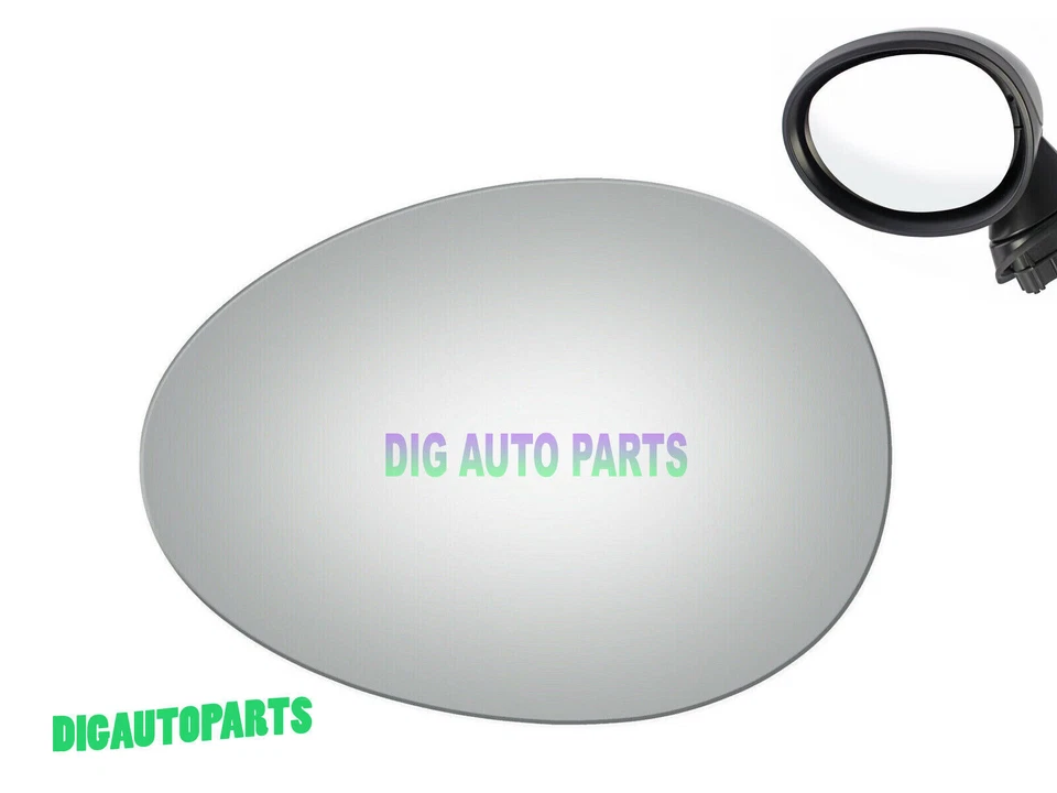 Reemplace el vidrio del espejo retrovisor para 2014 2015 2016 2017 2018 Mini Cooper lado del conductor izquierdo Foto 1 de 4