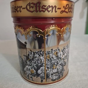 Kaiser Elisen Blechdose Elisen-Lebkuchen  leer, fein zilisiert - Bild 1 von 6