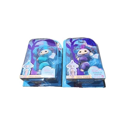  GLITTER QUINCY TEAL MONKEY TUCH 40+SOUNDS & MORE KIDS TOYS  - Image 1 of 4