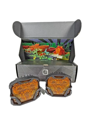 Morimoto 4Banger 2.0 HXB LED Pods TrailMaster Optic Yellow Set BAF129.2 Open Box - Image 1 of 4