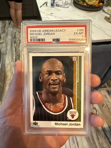 2009 UD Jordan Legacy Michael Jordan #100 Gold PSA 6 - Picture 1 of 6