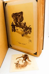 ORIGINAL LAWSON WOOD MONKEYS LITHOGRAPHIE SAMMLUNG 1936 21 insgesamt - Bild 1 von 12