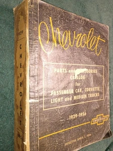 1929-1956 CHEVROLET CAR AND TRUCK PARTS CATALOG / PARTS BOOK / PARTS MANUAL!!! - Picture 1 of 12