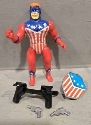 1984 Remco Archie Mighty Crusaders The Shield Action Figure - 100% Complete - Image 1 of 4