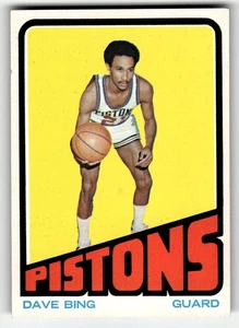 1972-73 Topps Dave Bing #35 Detroit Pistons Higher Grade Hof - Imagen 1 de 2