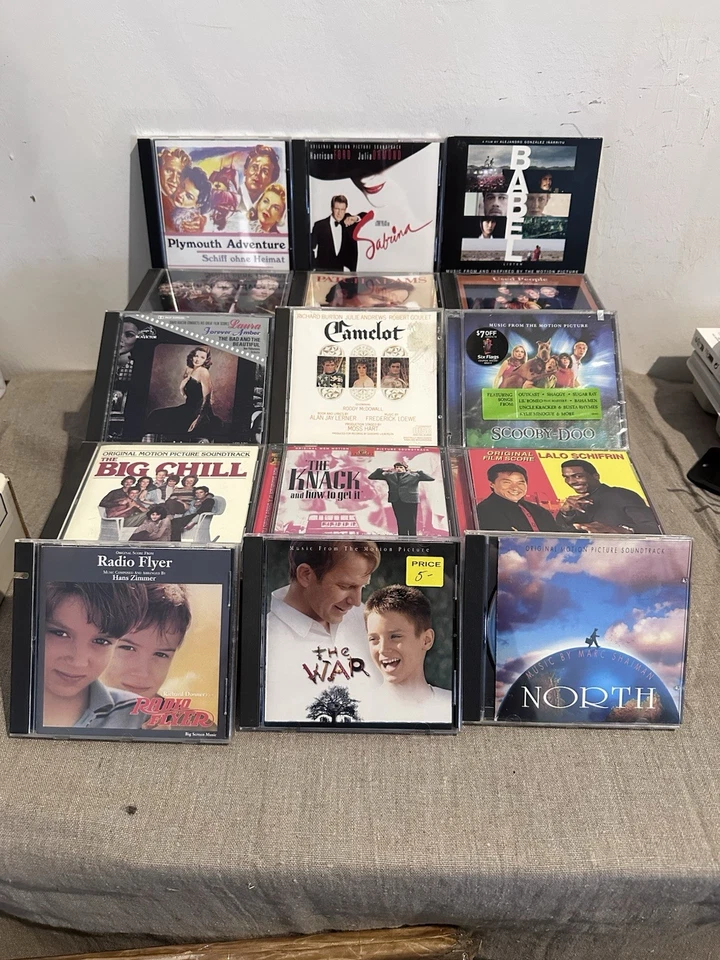 Lot of 14 movie scores and soundtracks audio CD, excellent condition Foto 1 de 4