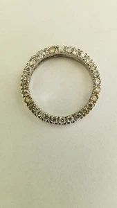 Infinity Open Circle Silver Pendant 1" Belk Department Store - Photo 1 sur 4