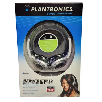 Plantronics Pulsar P590A Bluetooth Headphones New In Box - Image 1 of 4
