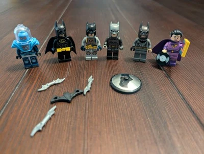 LEGO Batman Minifigures Lot 6 Wonder Twin Jayna Mr. Freeze + Accessories - Image 1 of 4