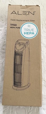 Filtro de aire Alen TF60-Pure repuesto HEPA T500 purificador de aire alérgenos 1 filtro Foto 1 de 4