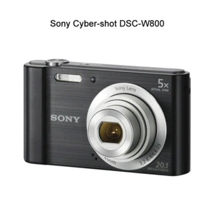Sony Cyber-shot DSC-W800 20.4 Megapixels 2.7in Compact Digital Camera - Picture 1 of 15
