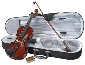 1/8 Geige Violinenset Set Violine Geigenset Kindergeige Schülergeige + Koffer - Bild 1 von 6
