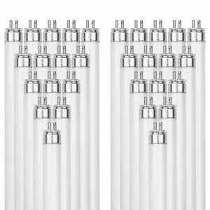 40 Pack Sunlite F54T5/850/HO 54-Watt T5 Linear Fluor Lamp Mini Bi Pin Base 5000K - Picture 1 of 1