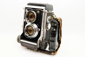 Exc+3 Mamiya C3 Pro TLR Film Camera 105mm f3.5 w/ hand grip tested bundle - Picture 1 of 14