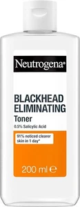 Neutrogena Blackhead Eliminating 0.5% Salicylic Acid Cleansing Toner (1x 200ml), - Picture 1 of 7