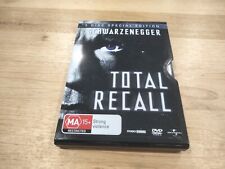 Total Recall DVD Movie Schwarzenegger Steel Tin case Dvd movies region 4  