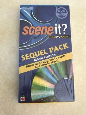 Scene It The DVD Game Sequel Pack Movie Edition New Sealed - Image 1 of 2