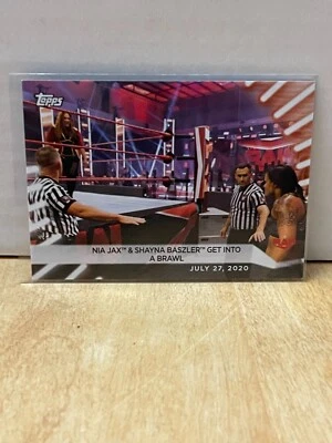 2021 Topps WWE Womens Division Base Nia Jax & Shayna Baszler #50 - Image 1 of 2