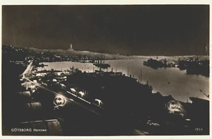 Schweden Göteborg Hamnen Vintage RPPC B88 - Bild 1 von 2
