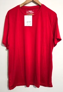 VIEWSPORT IRONMAN Hombre Rojo Cuello Redondo Ligero Fitness Camiseta Reino Unido Talla XL  - Imagen 1 de 2