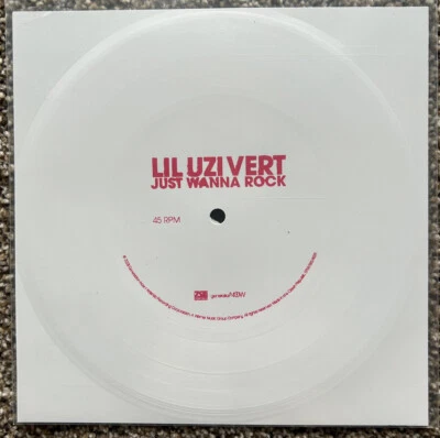 Lil Uzi Vert Just Wanna Rock Flexi Disc vinyl record limited new release - Image 1 of 2