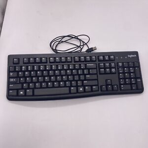Logitech - K120 Full-size USB Keyboard for PC - Y-U0009 - 820-003288 - Working