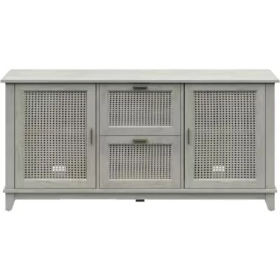 Twin Star Home Sideboard Buffet (Fairfax Oak) - Assembly Required - Image 1 of 4