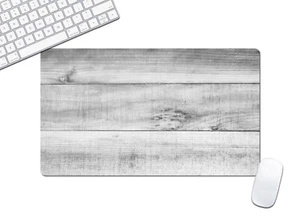 X-Large Computer Desk Mat, Light Gray Keyboard Mouse Pad Multiple Sizes - DMAT30 - Picture 1 of 3