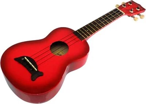 Makala MK-SD/RDBURST Dolphin Bridge Red Burst Soprano Ukulele, Red Burst - Picture 1 of 1