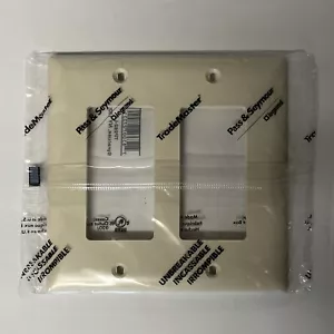 Placa de pared de almendras ligera de dos pandillas Pass & Seymour - Imagen 1 de 2