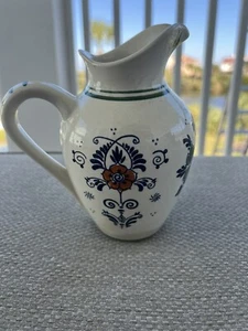 Vintage Delft Bols Pitcher 28-6911G - Hand Painted - Made in Holland - Picture 1 of 8