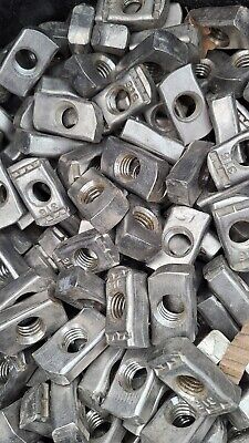 1/2  316 Stainless Steel Strut Nuts For Unistrut Channel Lot Of 25 • 38.99$