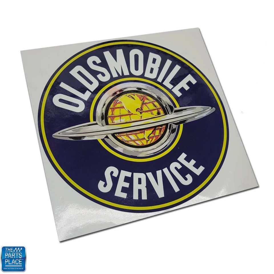 Calcomanía de servicio Oldsmobile años 50-70 10" - nueva Foto 1 de 1