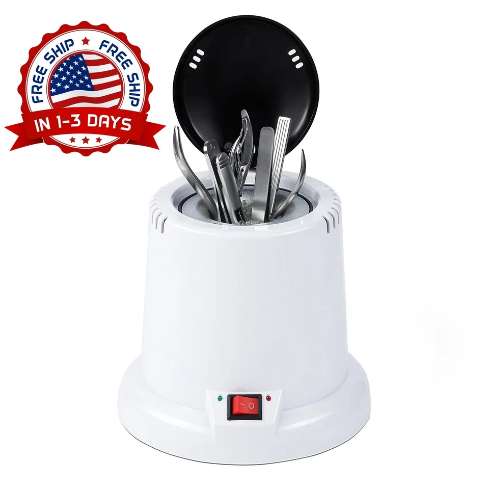 Maquina De Esterilizador Desinfectante Eléctrico Manicura Para Uñas Salón Pinzas Foto 1 de 4