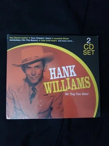 Hank Williams 20 Top Ten Hits! (2 CD Set) NEW! FREE SHIPPING! - Picture 1 of 2