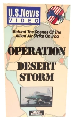 Complete Operation Desert Storm Behind The Scenes Iraq US War (VHS Movie, 1991) - Image 1 of 3