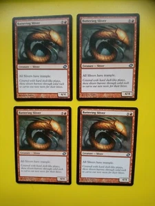 MTG Card. Battering Sliver. Planar Chaos. Playset - Picture 1 of 2
