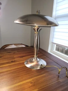 Stainless Steel Mushroom Table Lamp - Picture 1 of 10