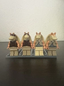 lego star wars jar jar bings& Gungan Soldier minifigures - Bild 1 von 4