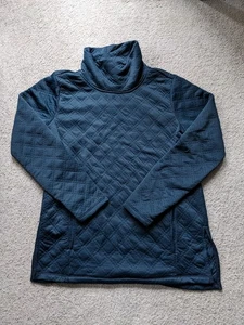 RBX Sweatshirt Damen M blau gesteppt Outdoor sportlich Camping Wandern Lagenlook - Bild 1 von 7