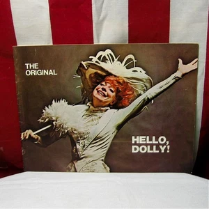 HELLO DOLLY souvenir program Carol Channing 1977 musical Eddie Bracken - Picture 1 of 4