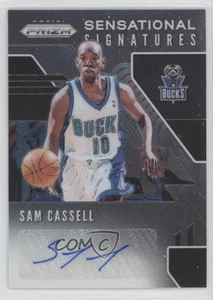 Panini Prizm Sensational Signatures Sam Cassell 2019-20 #SS-SCL automático - Imagen 1 de 4