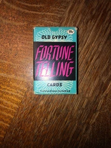 Vintage 1940 Whitman Old Gypsy Fortune Telling Cards Complete With Directions - Picture 1 of 5