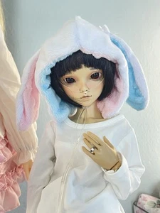 Bjd MSD 1/4 Ropa Accesorio Minky Bunny Conejo Sombrero Azul Sanrio Cinnamoroll - Imagen 1 de 9