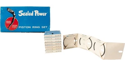 Juego de anillos de pistón eléctrico sellado para Jeep CJ5 1971-1981 1964-1967 Buick LeSabre 568 Foto 1 de 4